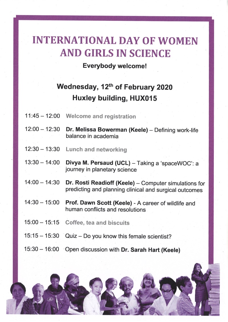 International Day of Women & Girls in Science - Programme